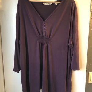 Women’s Blouse 3/4 Sleeve Plus Size 26/28